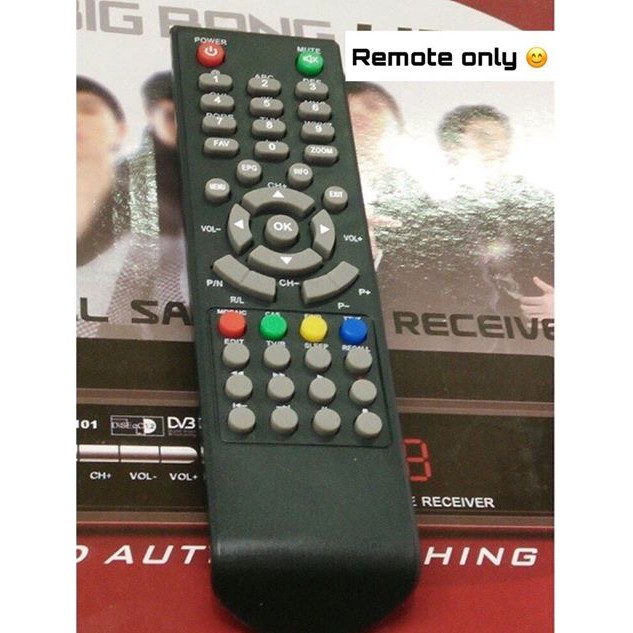 Remot Asli Receiver LG Sat Big Bang HD Philsat Neymar HD Gardiner HD Matrix Burger Matrix remote