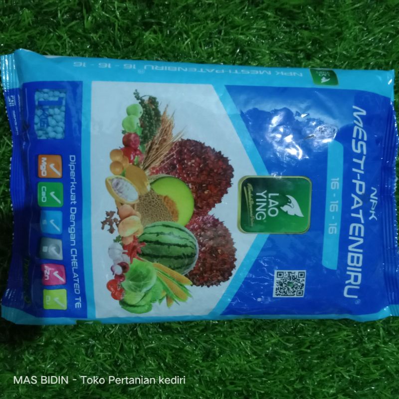 MAS BIDIN_  pupuk NPK 16 -16 -16 Lao Ying