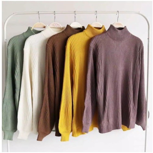 BAYONETA SWEATER - SWEATER  TURTLENECK - SWEATER OVERSIZE