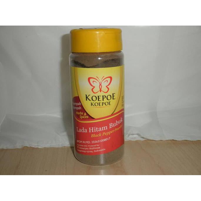 

BERKUALITAS! Koepoe - Koepoe Lada Hitam Bubuk / Black Pepper Powder