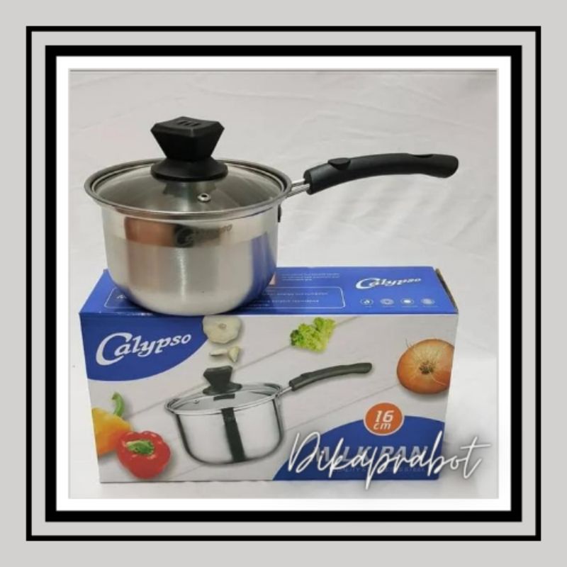 Panci Susu Gagang Milk Pan 18 + 16 cm Calypso