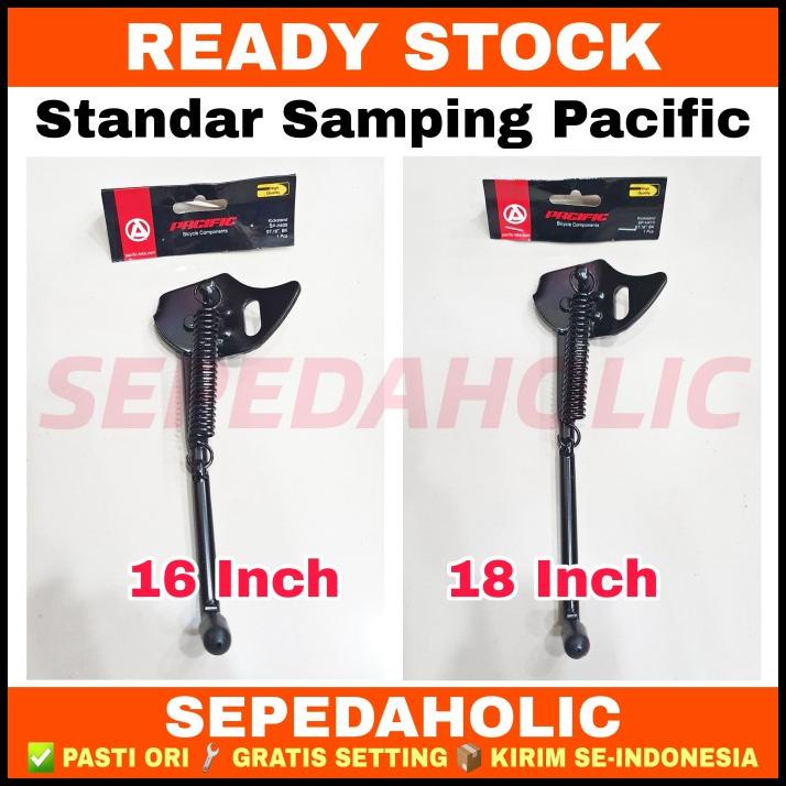 gratis ongkir standar samping sepeda anak merk pacific 16 18 inch  