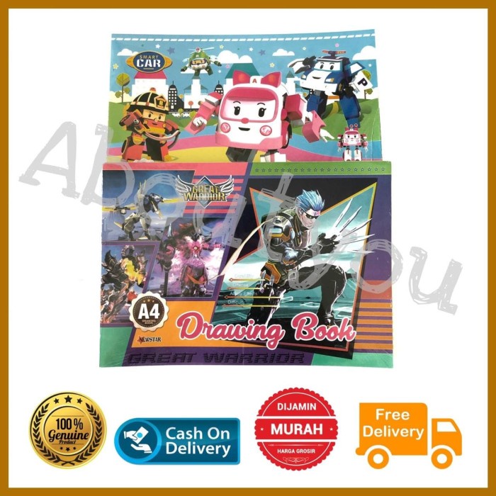 

Sketsagambar- Buku Gambar Anak A4 Buku Coret Sketsa Karakter Lucu Murah -Buku-Gambar-Sketsa.