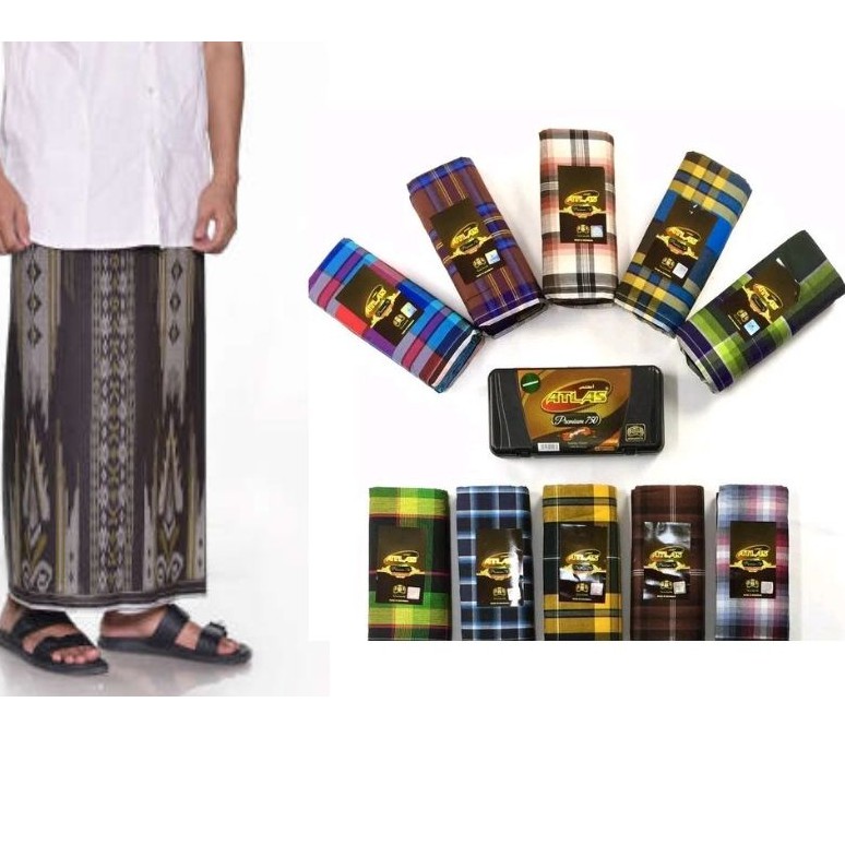 Sarung Atlas Idaman 525 Kombinasi