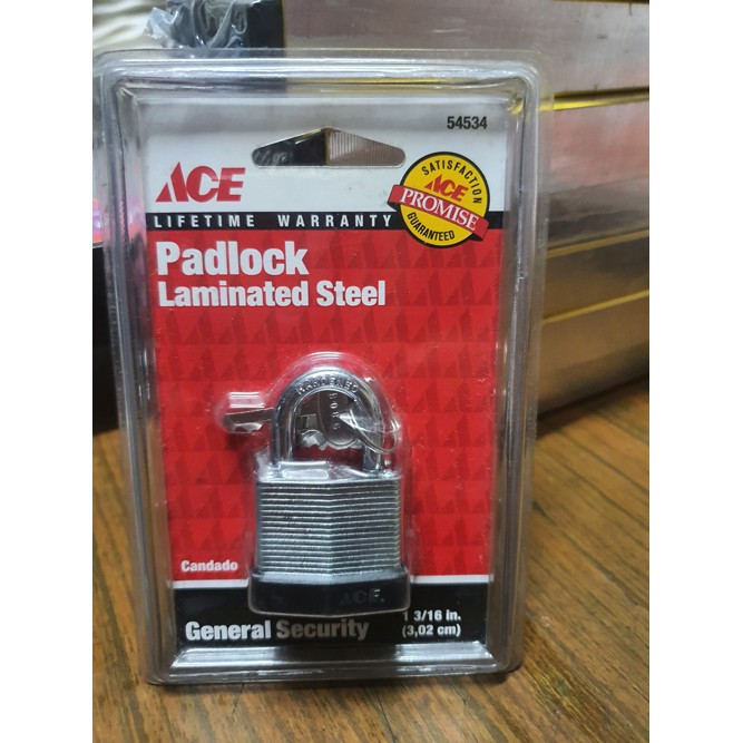 Gembok ACE Laminated Padlock 3cm