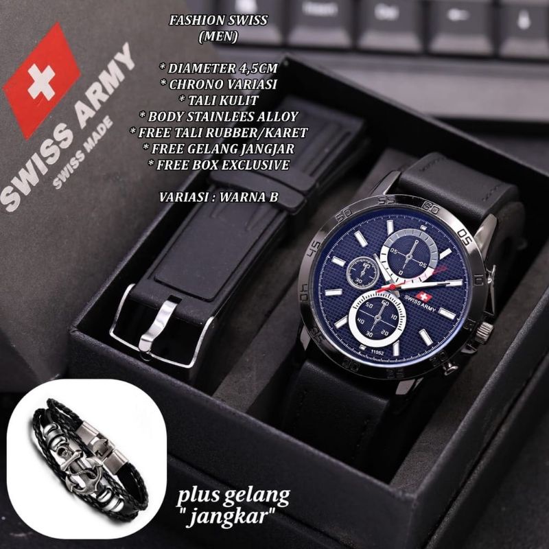 Jam tangan Pria / Jam Fashion Swiss