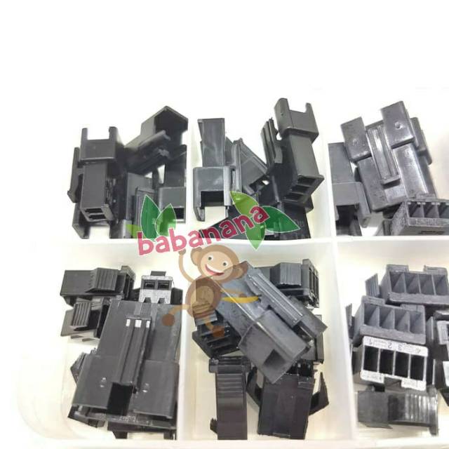 200pcs JST Connector 2-3-4-5 Pin Male Female Wire Terminal Konektor