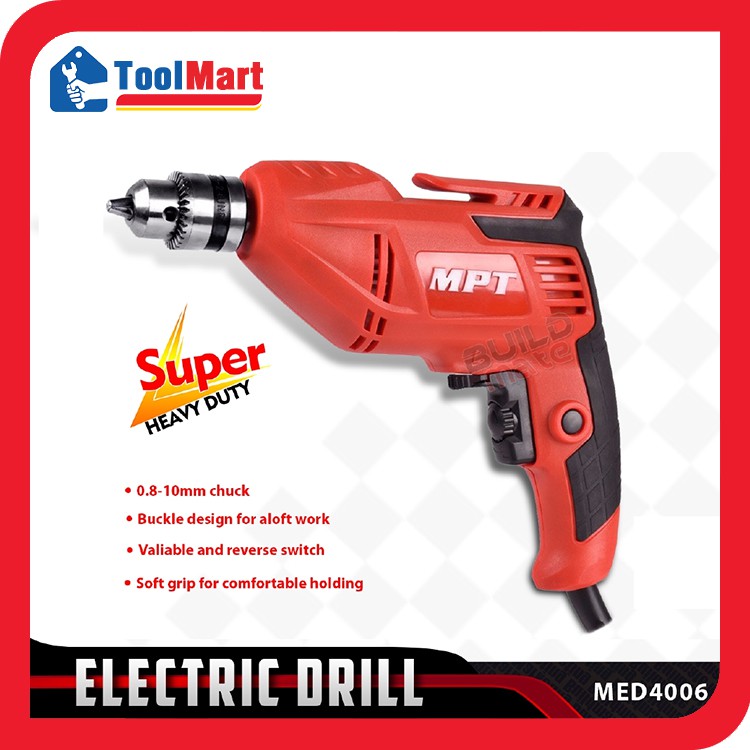 Mesin Bor Listrik Bolak Balik 10mm / Impact Drill / Mesin Bor Beton - MPT