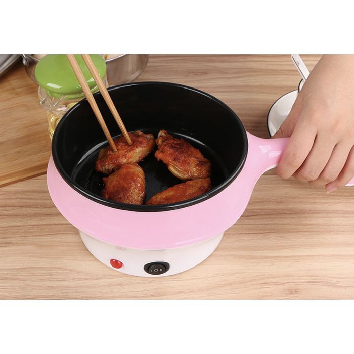 Terbaru.. Kuali Hitam / Wajan Hitam Anti Lengket Dan Gores WV739 Electric Frypan Listrik Multifungs
