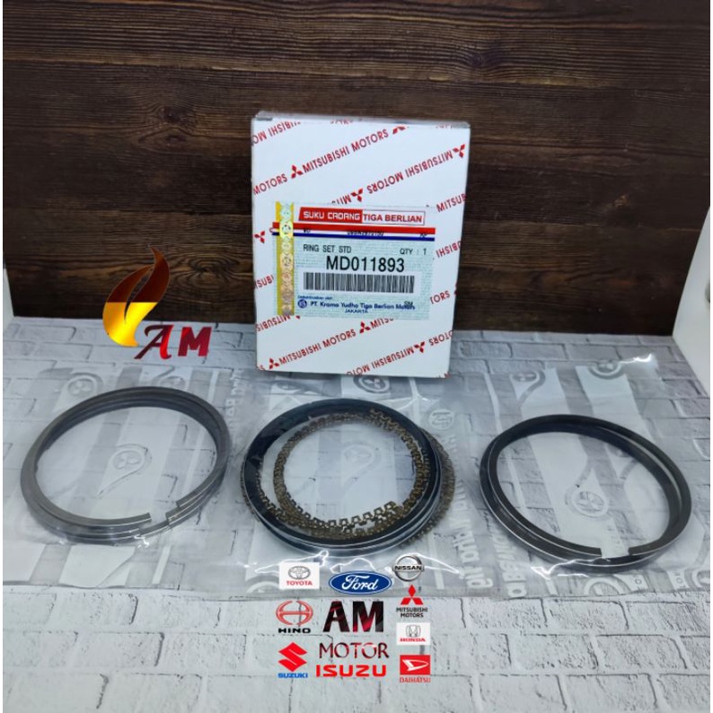 RING PISTON ATAU RING SEHER SET MITSUBISHI COLT T120