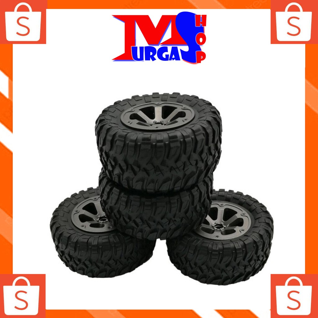 BAN DAN VELG UPGRADE 4PCS RC WPL C14 C24 C34 B14 B24