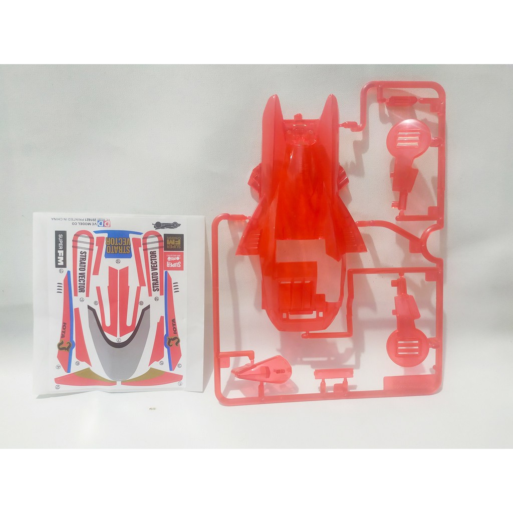 REP Body Strato Vector clear with decal