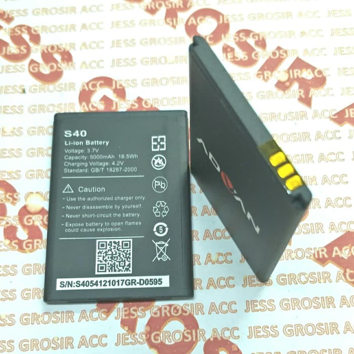 Baterai Battery Batre Original Double Power ADVAN S40 3G