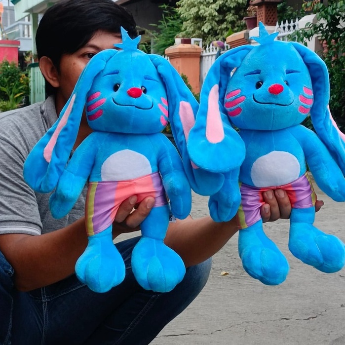 Boneka Lucu Anak Terbaru Murah / Boneka Comel / Boneka si Gembul - BIRU