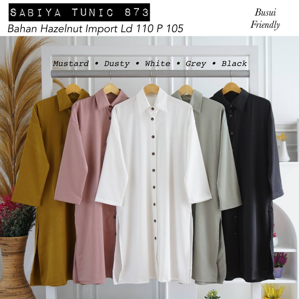 SABIYA TUNIC / TUNIK / ATASAN KERJA / ATASAN WANITA