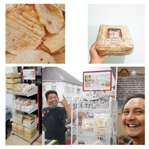 Krupuk Opak Kicimpring Pedas Bi Icih 500gr Makanan Khas Jawa Barat