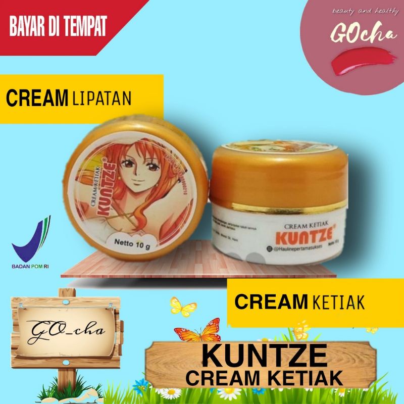 PEMUTIH KETIAK DAN SELANGKANGAN BPOM CREAM KUNTZE KRIM KETIAK PEMUTIH BADAN PERMANEN