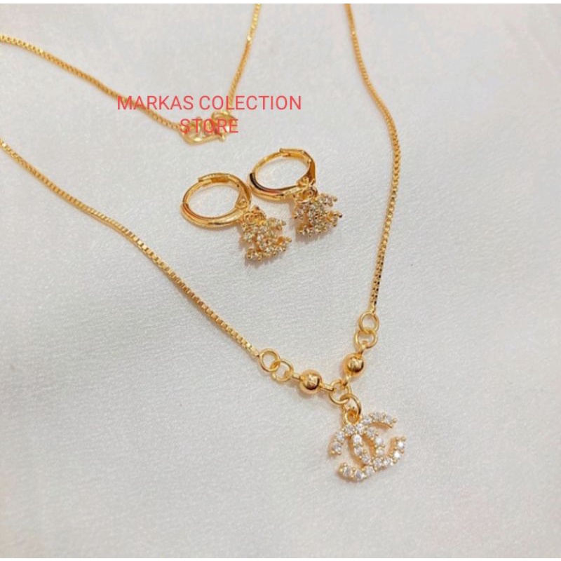 set anak TITANIUM xuping ASLI  lengkap fashion wanita 002