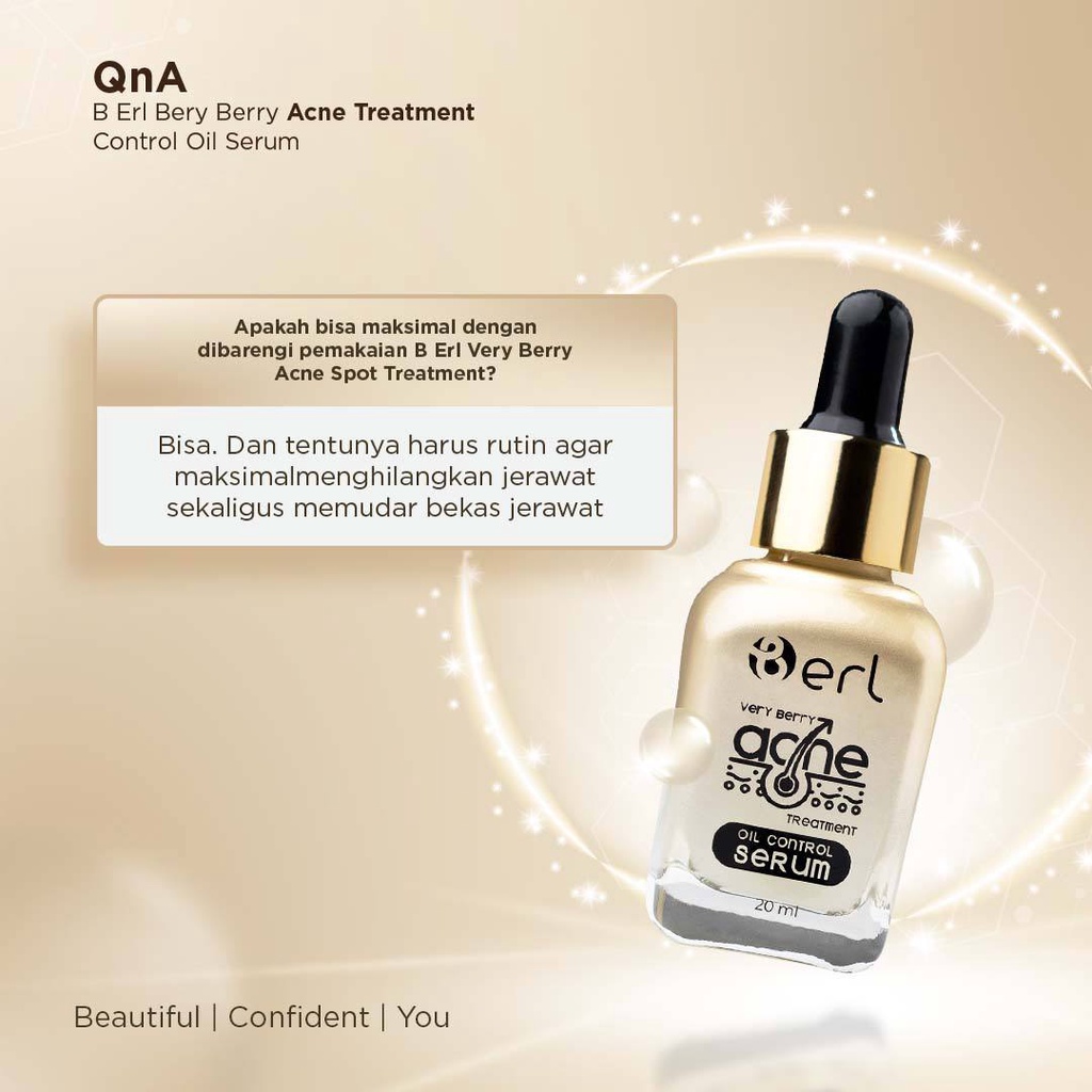 B Erl Very Berry Acne Treatment Oil Control Serum