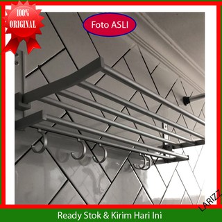 Rak Handuk Dinding Toilet Aluminium Kuat Shopee Indonesia Rak Handuk Dinding Toilet Aluminium Kuat Shopee Indonesia
