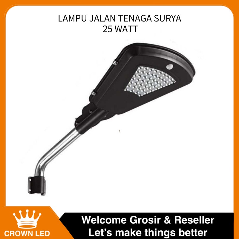 Lampu Tenaga Surya PJU Jalan LED Solar Cell PJU 25 Watt Super Terang