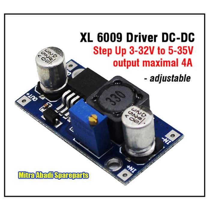Xl 6009 Driver Dc-Dc Step Up 3-32V To 5-35V Max. 4A