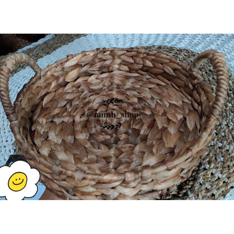 Tray Enceng gondok,nampan enceng gondok