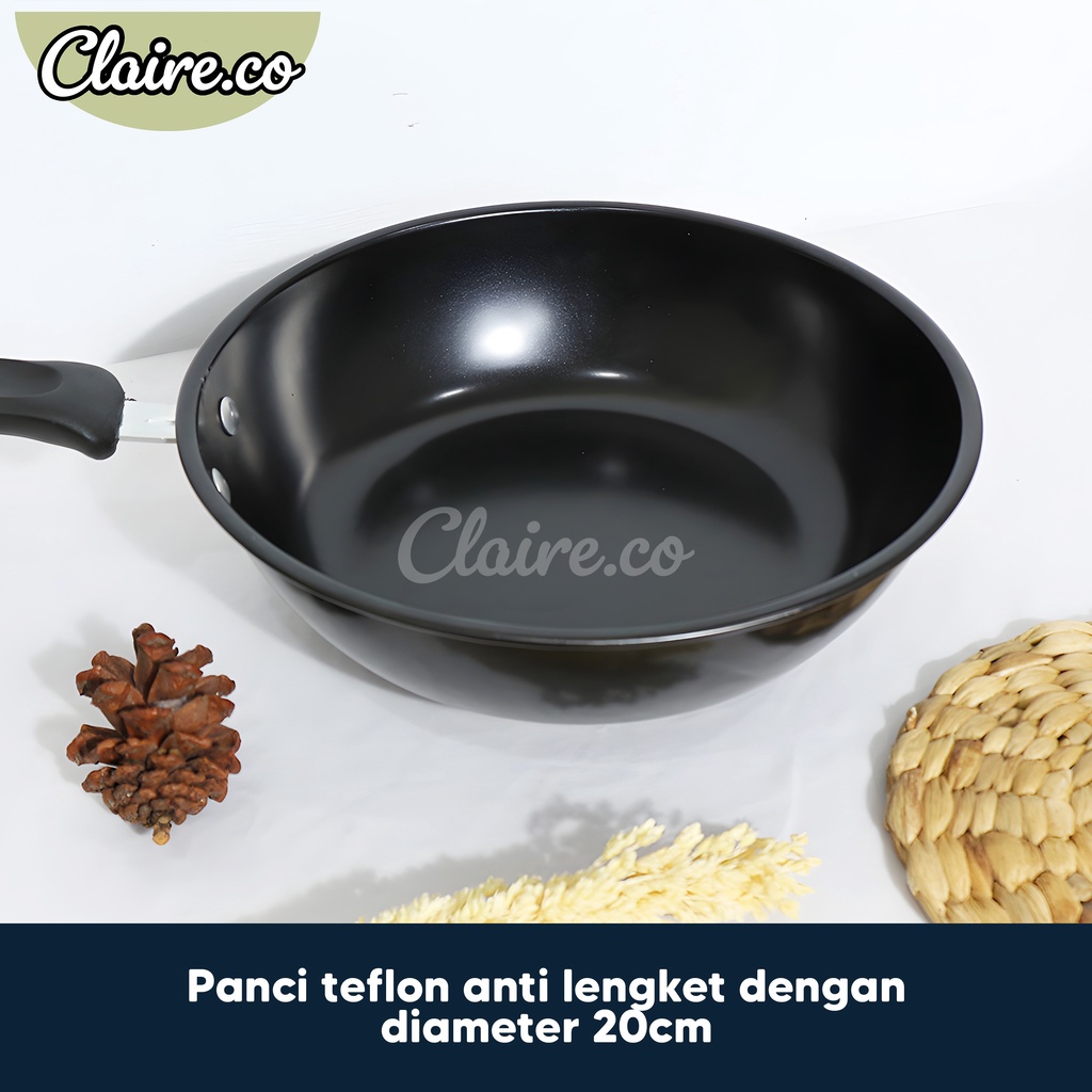 PANCI TEFLON MINIMALIS / ANTI LENGKET / TEFLON MINI