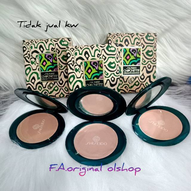 Foundation Shiseido foundation Cake (original Jepang)