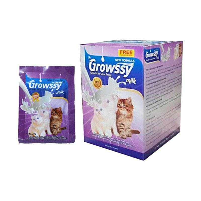 Susu Kucing Growssy 20gr 1 Sachet Susu Kucing Growssy 1 Sachet Susu Anak Kucing Kitten 1 Sachet Shopee Indonesia