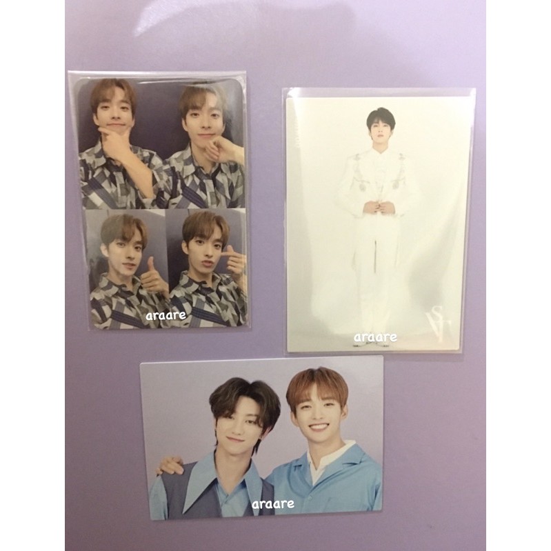 [BOOKED] PHOTOCARD/PC GRID HENGGARAE SEVENTEEN DOKYEOM TC DOME WONWOO TC SHITAJIKI MINGHAO DK
