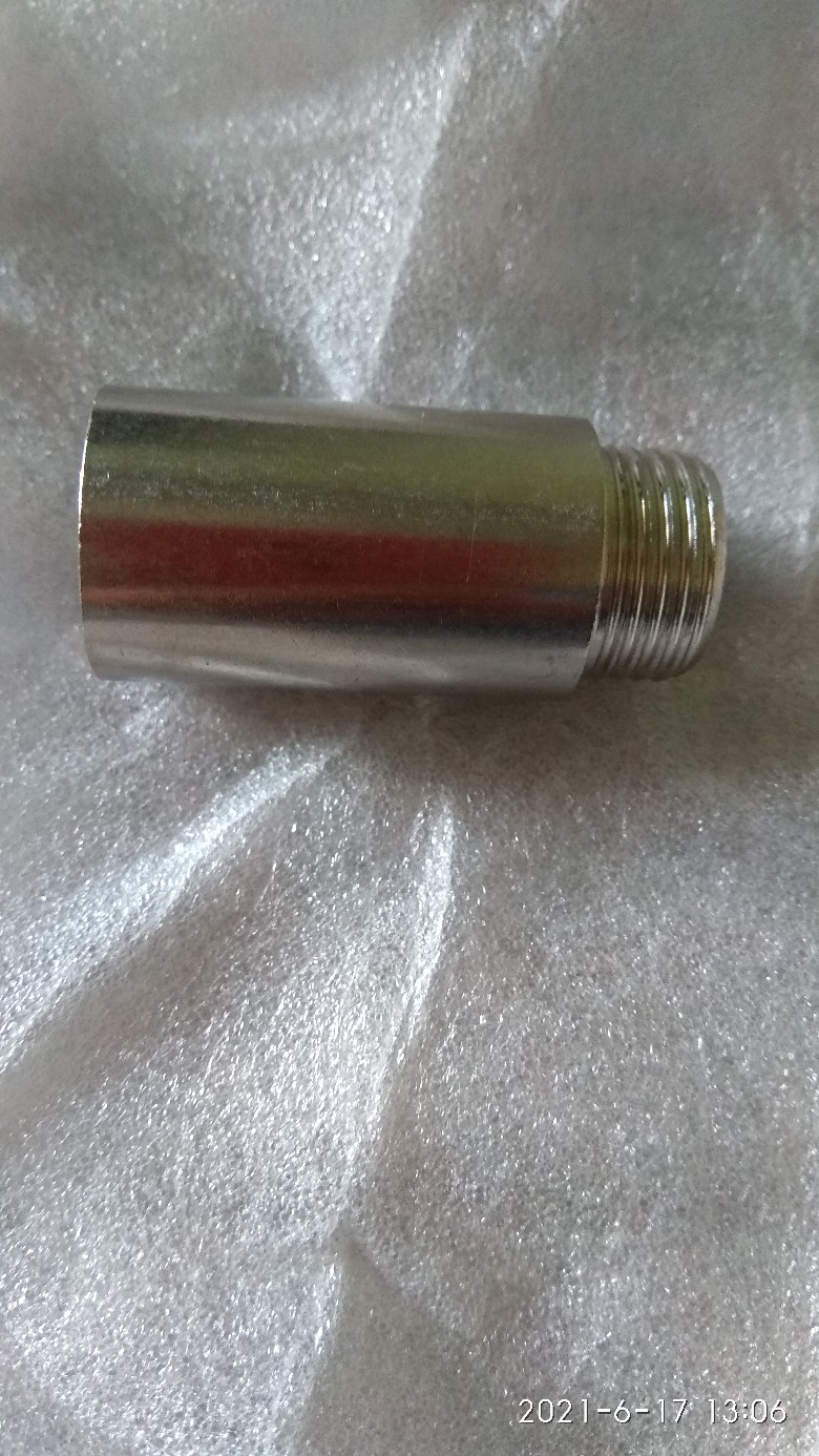 Sock Kran Stainless 3, 5, 6 Cm Ukuran 1/2 Inch Sambungan 0.5 Inch Pralon Nepel Pipa Luar Pipe Sok