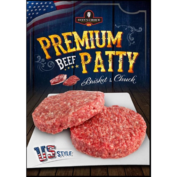 

BURGER SAPI Sven's Choice Sven ULTIMATE PATTY BEEF 100 GR