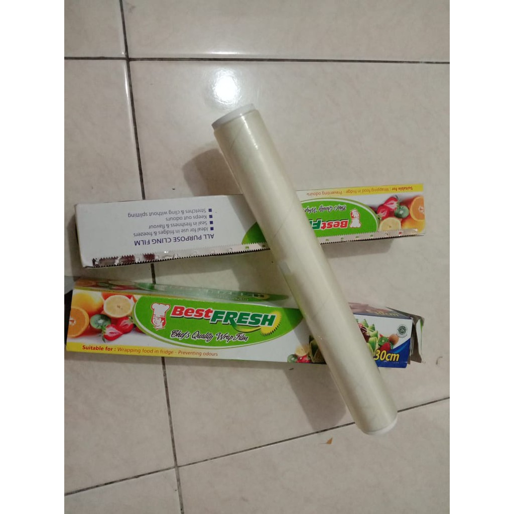 TERBAGUS!!! Plastik Parcel / wrap Roll lebar 30 cm Merk BEST FRESH