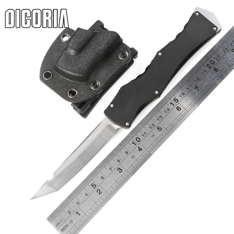 DICORIA MT IV 4 Rev.II S/N D2 Tanto blade knife aluminum handle camping hunting tactical survival