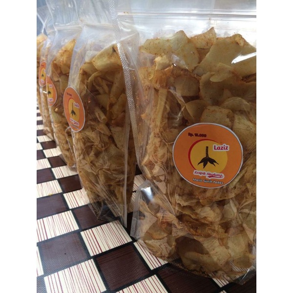 

KERIPIK SINGKONG LAZIZ KHAS BANDUNG ISI 250 GRAM