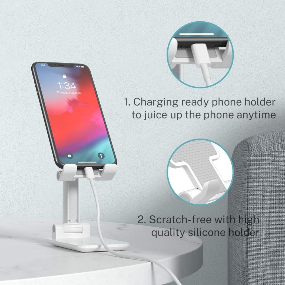 Phone Holder / Stand HP Tablet / Folding Desktop Murah