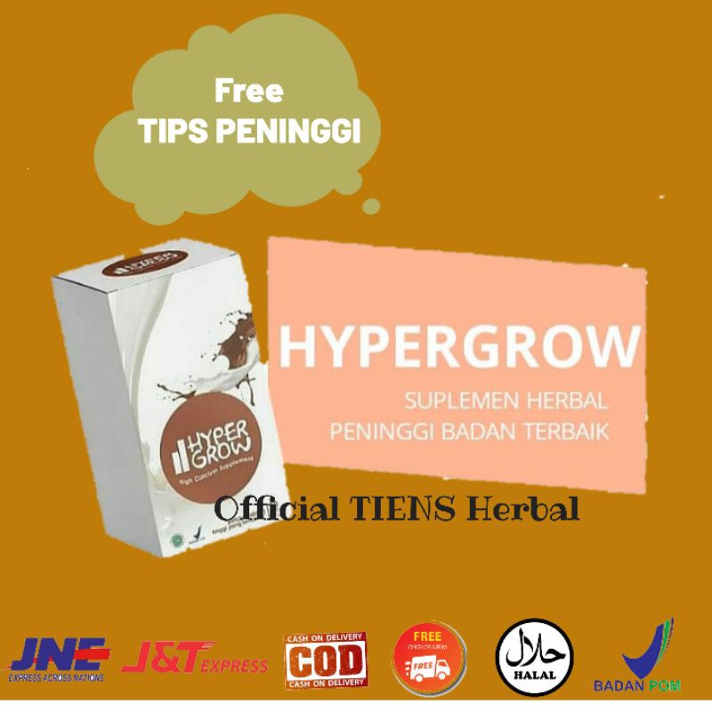 Peninggi Badan Hypergrow / Hypergrow Peninggi Badan Original  Tiens