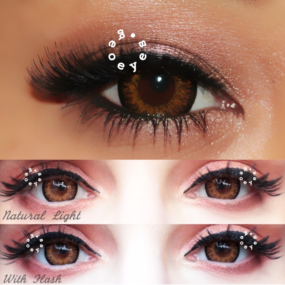 Softlens Princess Mimi Starmish Brown - Big Eyes Lens