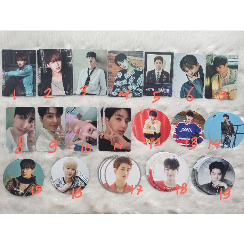 PHOTOCARD OFFICIAL UP10TION KOGYEOL