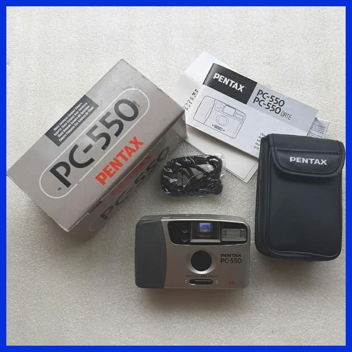 KAMERA FILM ANALOG 35MM PENTAX PC 550 NEW OLD STOCK