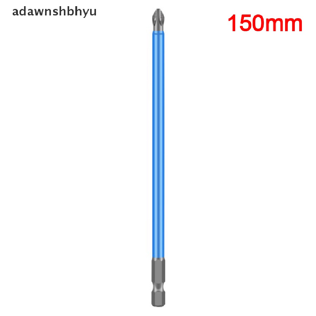 Adawnshbhyu 1pcs1/4&quot; 6.35mm Mata Obeng Kepala Magnetik Baja Alloy