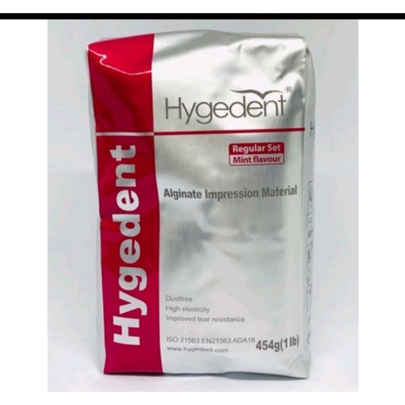alginate hygedent / hygedent reguler setting / alginate