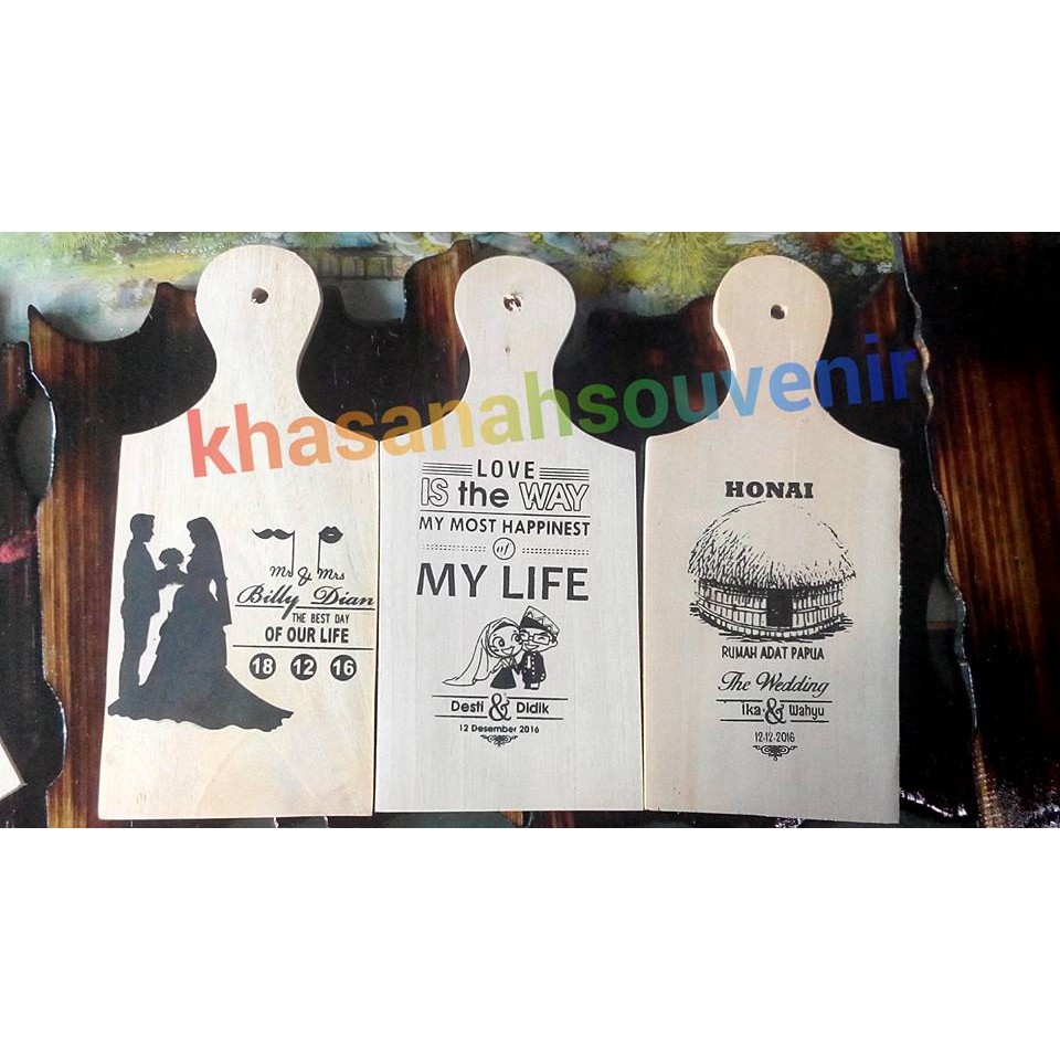 souvenir telenan kayu