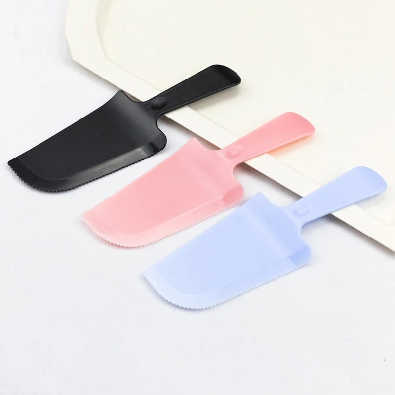 1pc High Quality Plastic Pastry Shovel Disposable Cake Knife / Pie pizza cheese pastry Western Cooking Tools Server Divider Knives