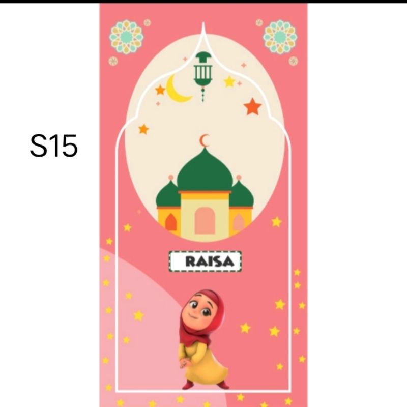 SAJADAH ANAK CUSTOM NAMA TANPA BUSA-7