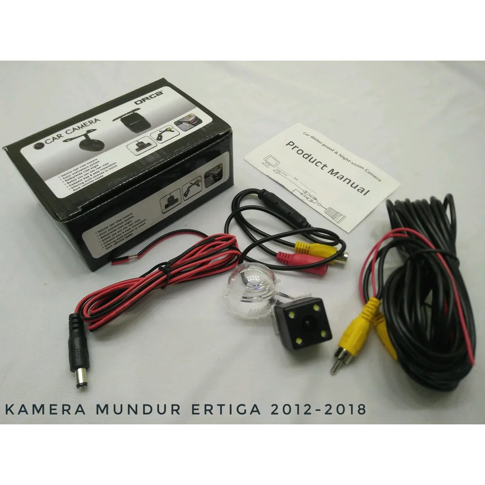 Kamera Mundur Rear Camera Kamera Parkir Kotak Led 4 Titik CCD ORCA RC-198XP