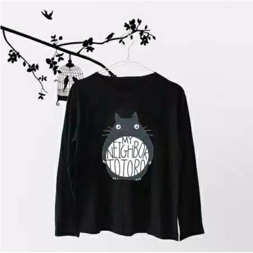 [SALE] iseven p LONGSLEEVE TOTORO