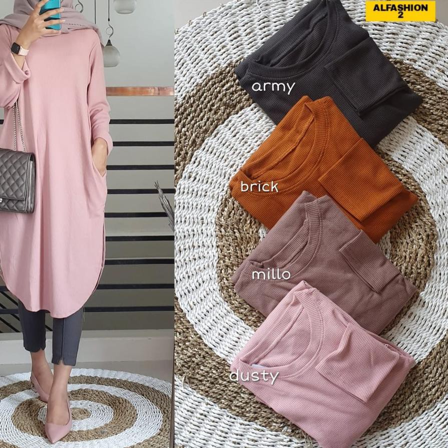 11.11 Tunik Jumbo Kaos Import Besar Baren 6 Alfashion Solo BBB <<<<