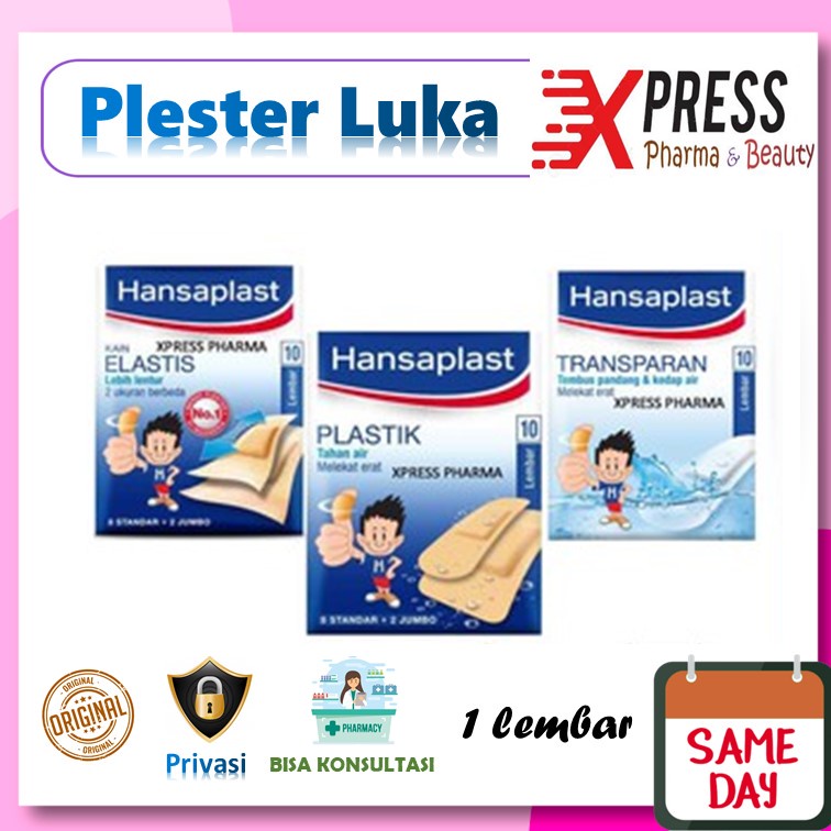 Jual Xpress Hansaplast Kain Plester Jumbo Plastik Transparan